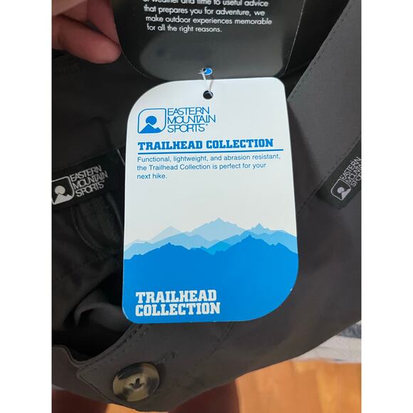 Eastern Mountain Sports UV Trailhead Collection Convertible Zip Off Pant Size 12 - Picture 13 of 14